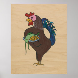 Aniaml Fattigdom III-utskrift Poster