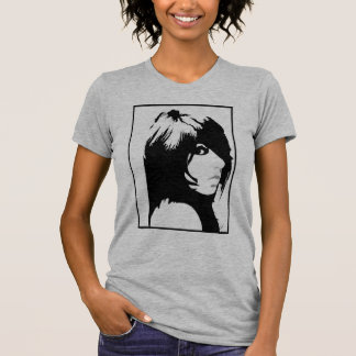 Anika i svartvitt t shirt