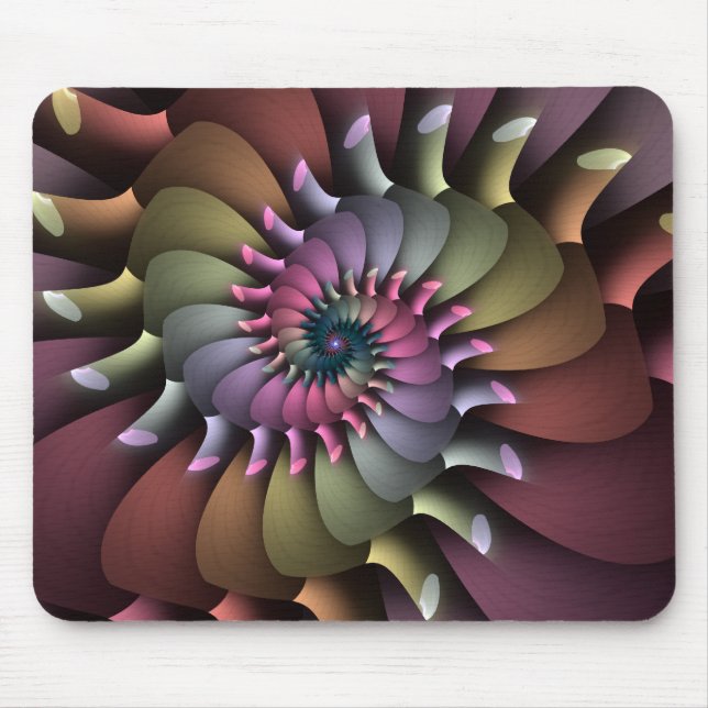 Anima Aura Colorful Abstrakt Spiral Musmatta (Framsidan)