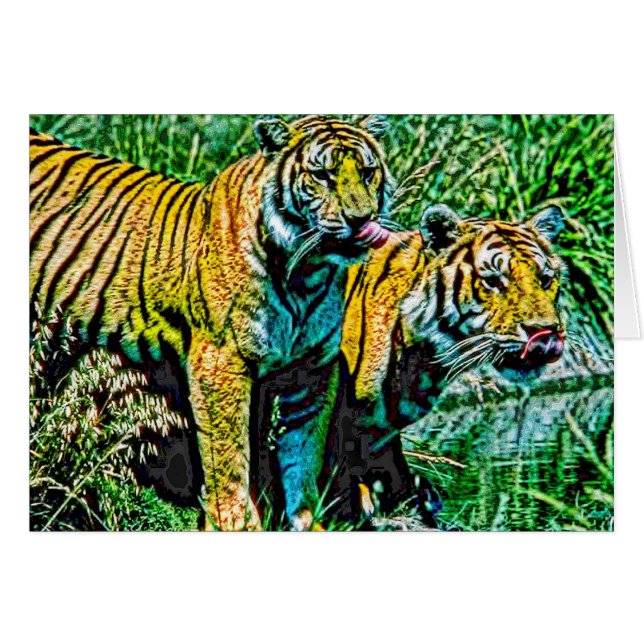 Animal27 Hälsningskort (Framsidan Horizontal)