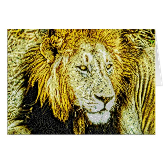 Animal31 Hälsningskort (Framsidan Horizontal)