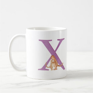 Animal ABC X är för xerus mugg