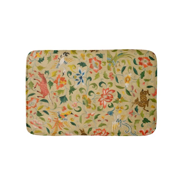 Animal Antique Horse Bird Hjort Rabbit Badrumsmatta (Framsidan)