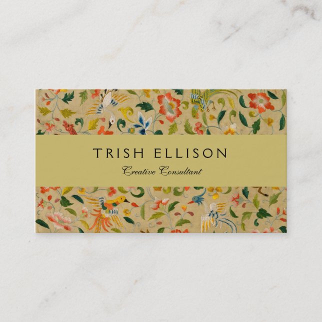 Animal Antique Horse Bird Hjort Rabbit Visitkort (Framsida)