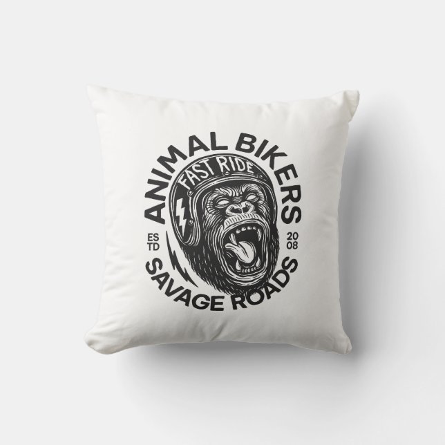 Animal Bikers Kudde (Framsida)