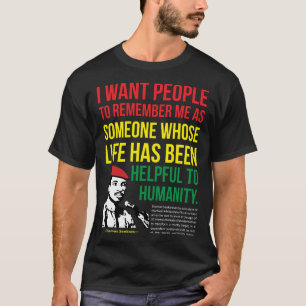 Animal Che Guevara Thomas av Sankara Afrika Gift F T Shirt
