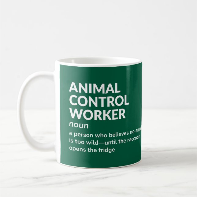 Animal Control Officer Kopp - Funny Definition (Vänster)