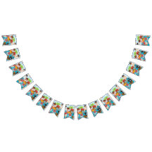 ANIMAL CREW Party Pirat Bunting Flaggor