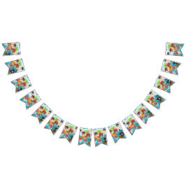 ANIMAL CREW Party Pirat Bunting Flaggor