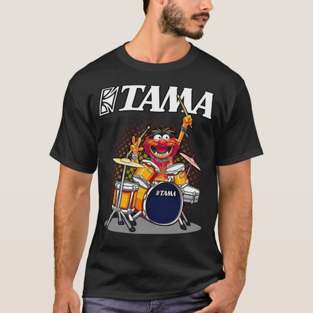 Animal Drummer Tama T Shirt (Framsida)