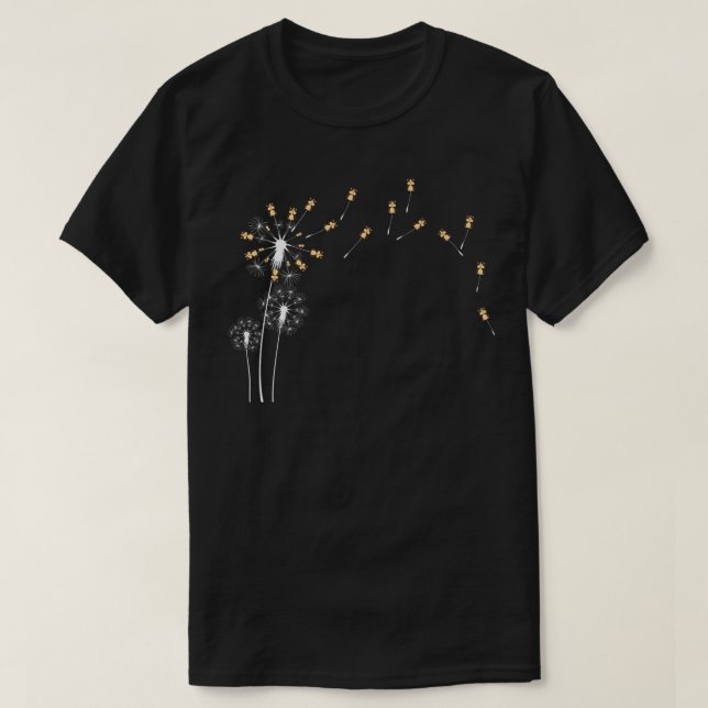 Animal Flower Plant - Dandelion Guinea Pig Premium T Shirt (Design framsida)