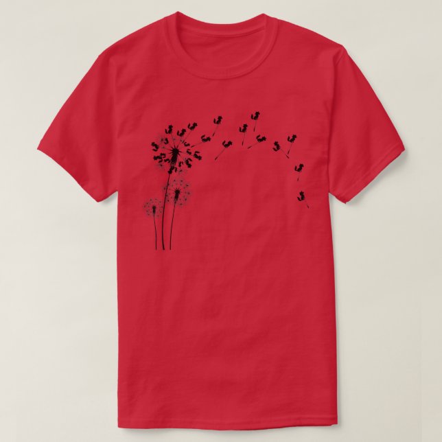 Animal Flower PlantDandelion Fo T Shirt (Design framsida)