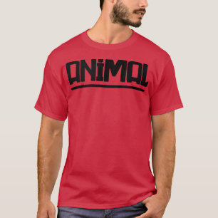ANIMAL Gym Fitness Workout Bodybuilding Motivation T Shirt