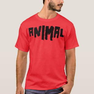 ANIMAL Gym Fitness Workout Bodybuilding Motivation T Shirt