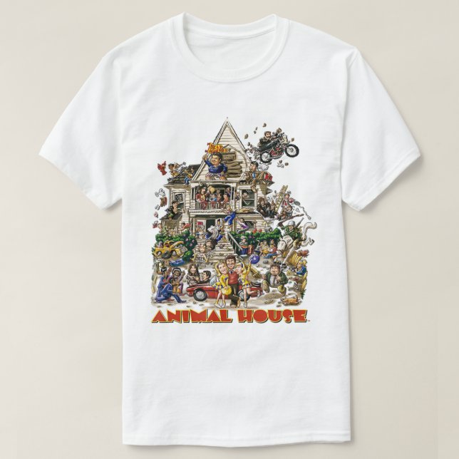 Animal House Delta House Fratairy T Shirt (Design framsida)