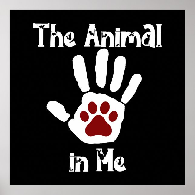ANIMAL IN ME 3 POSTER (Framsidan)