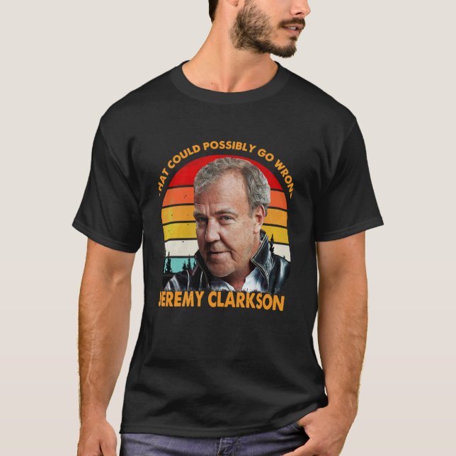 Animal Jeremy Clarkson Farmer Coola Gifts T Shirt (Framsida)