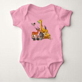 Animal Kingdom Baby Jersey Bodykostym T Shirt