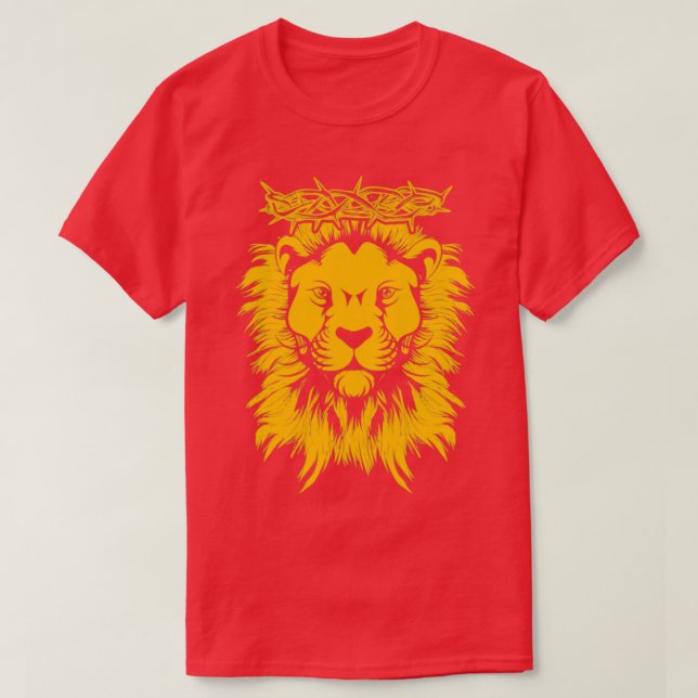 Animal Kung Lejon T Shirt (Design framsida)