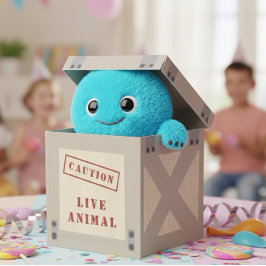 Animal Låda Zoo Jungle Safari Birthday Presentaskar