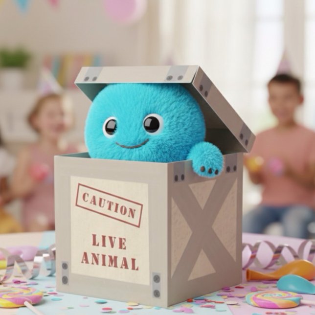 Animal Låda Zoo Jungle Safari Birthday Presentaskar (Skapare uppladdad)