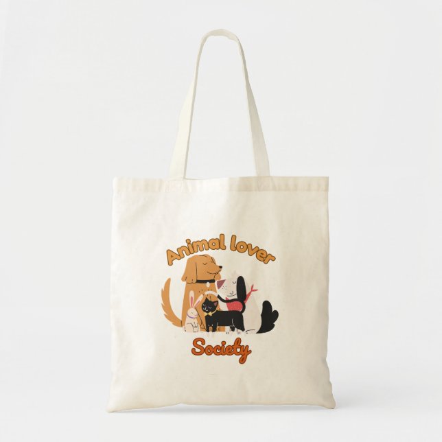 Animal Lover Society for Pet lover   Tygkasse (Framsidan)