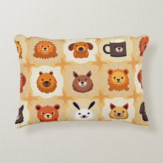 Animal Mönster Pillow Prydnadskudde