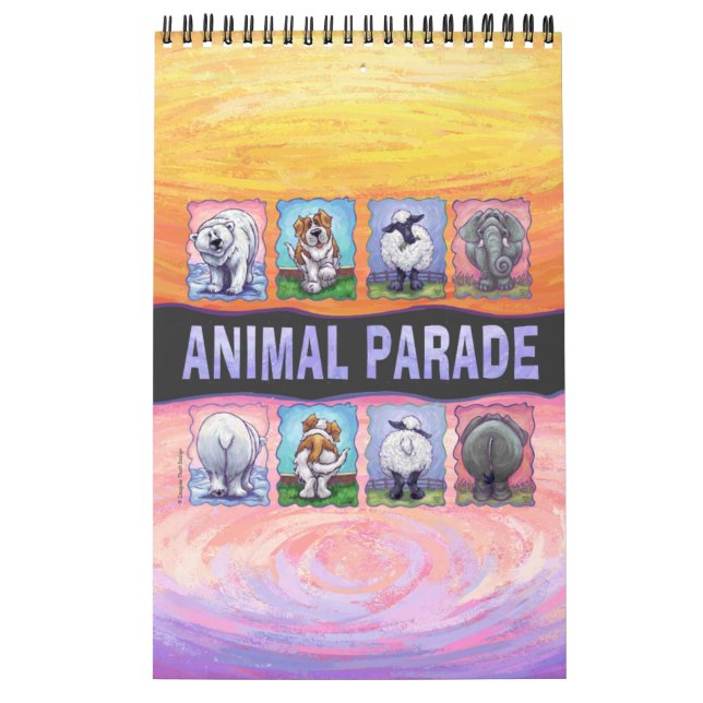 Animal Parad Calender Kalender (Omslag)