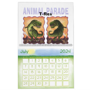 Animal Parad Calender Kalender
