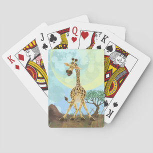 Animal Parad Giraffe Casinokort