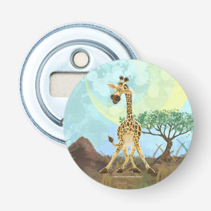 Animal Parad Giraffe Flasköppnare
