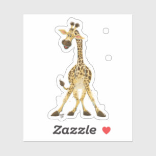 Animal Parad Giraffe Klistermärken