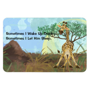 Animal Parad Giraffe Magnet