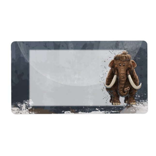 Animal Parad Mastodon Fraktsedel (Framsidan)