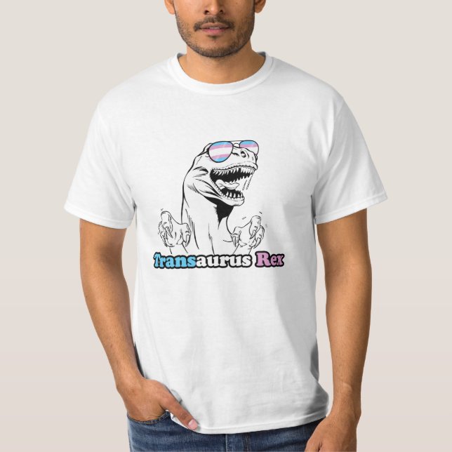 Animal Pride - Transaurus Rex T Shirt (Framsida)