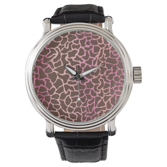 Animal Print Armbandsur (Framsida)