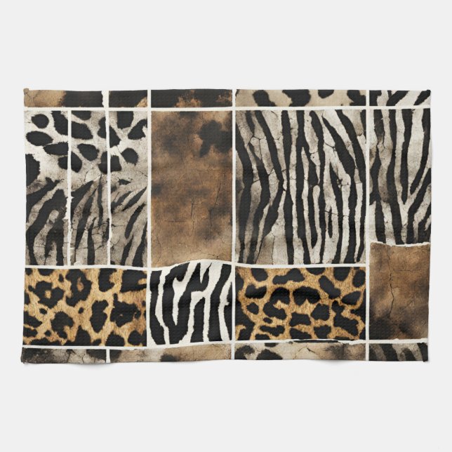 Animal Print - Kitchen Towel Kökshandduk (Horisontell)