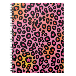animal print notebook  anteckningsbok