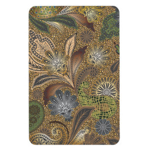 Animal Print Paisley Mönster Magnet