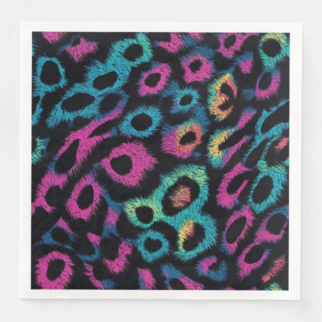 Animal Print  Pappersservett (Framsida)