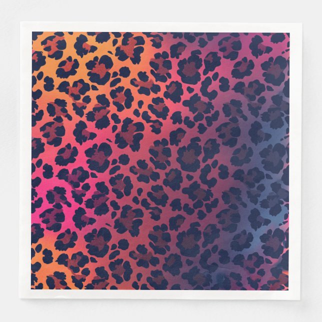 Animal Print  Pappersservett (Framsida)