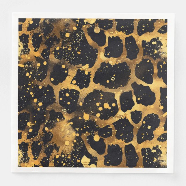 Animal Print  Pappersservett (Framsida)