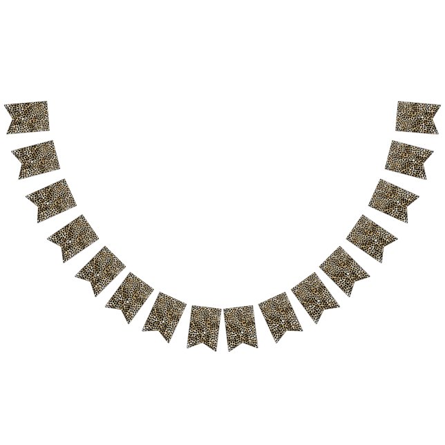 Animal Print - Party Bunting Banners Vimplar (Alla)