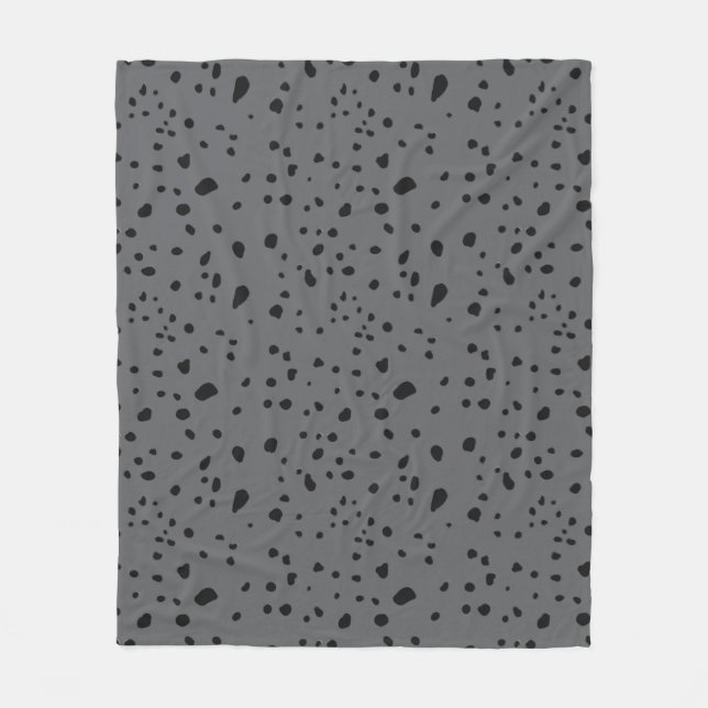 Animal Print Pattern Fleecefilt (Framsidan)