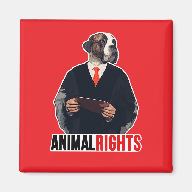 Animal Rights Magnet (Framsidan)