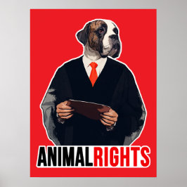 Animal Rights Poster