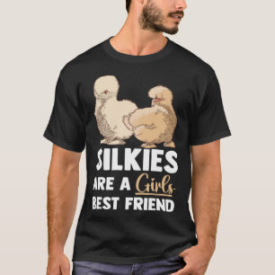 Animal Silkie Chicken Mamma Silky Chicken Farmer T Shirt
