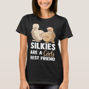 Animal Silkie Chicken Mamma Silky Chicken Farmer T Shirt