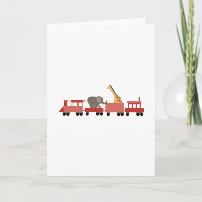Animal Tåg Kort (Framsida)