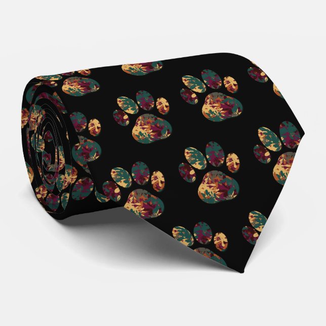Animal Tass Pet Silhouette Thanksgiving Black Slips (Rullad)